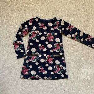 Pippa & Julie Long Sleeve Floral Dress